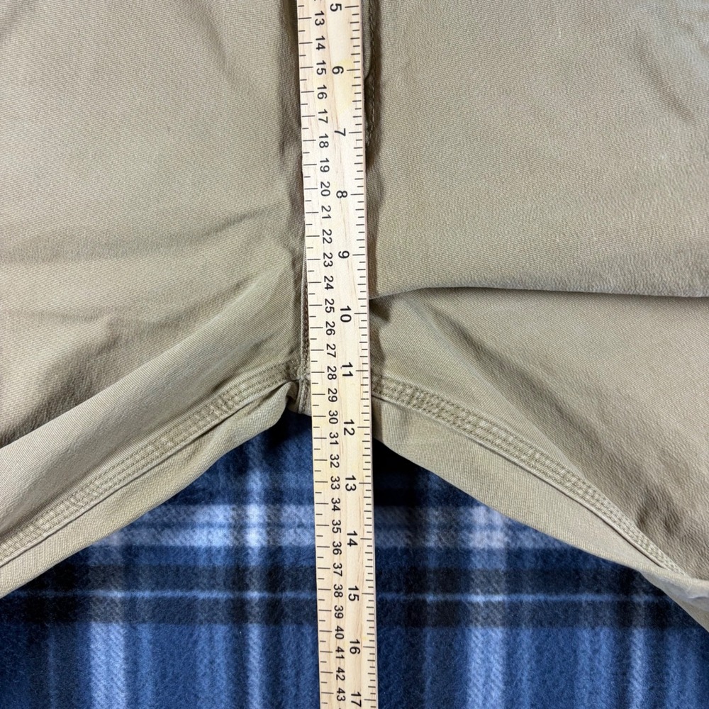 Carhartt Rugged Flex Straight Fit Canvas Work Pants Tan 33x32 102821 253 - Picture 8 of 10